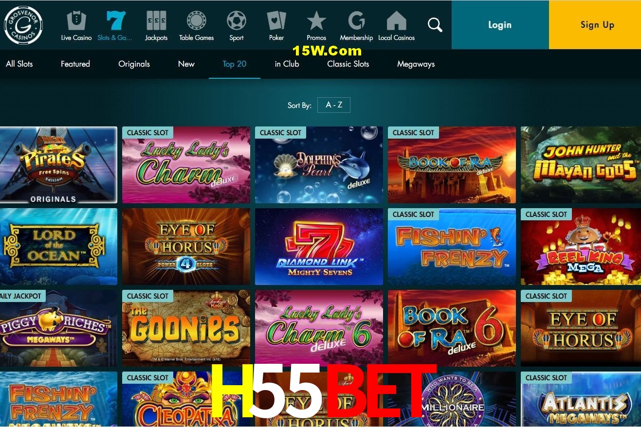 Responsive Design H55Bet